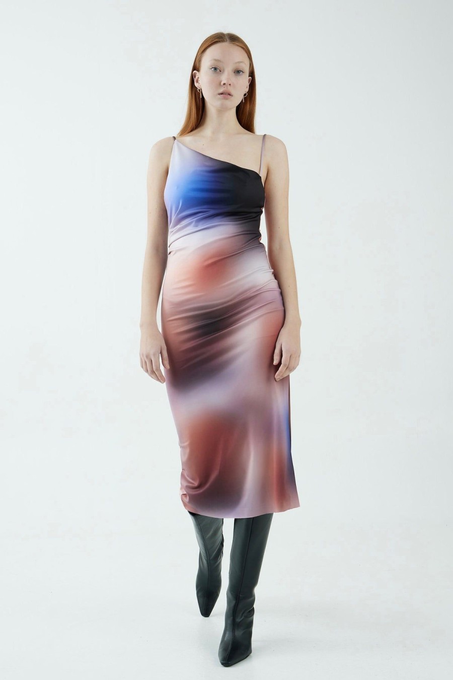 Women Third Form Wedding Guest | Third Form Heat Map Slip Dress-Heat