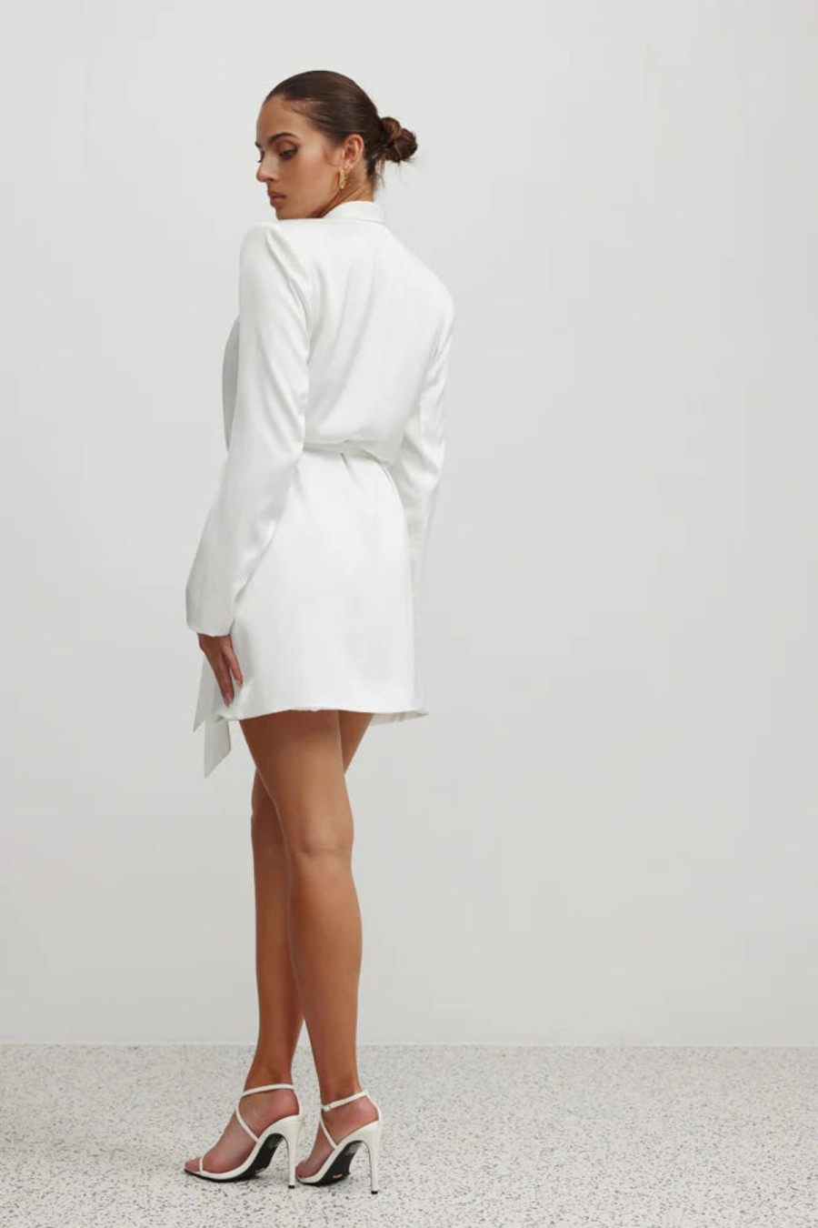 Women Lexi Jackets & Coats | Lexi Lucio Jacket Dress-White