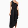 Women Elliatt Wedding Guest | Elliatt Italianate Dress-Black