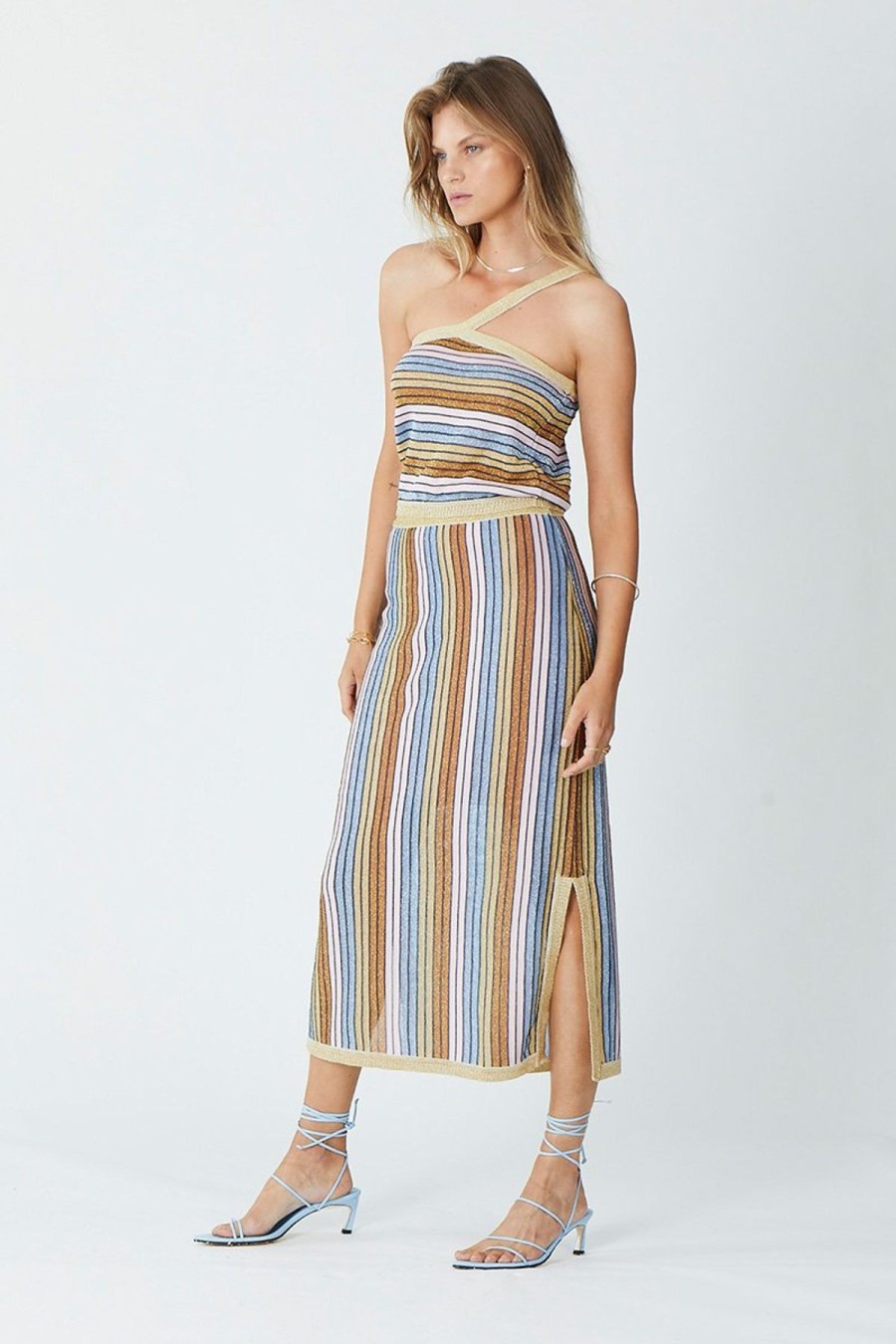 Women Suboo Sets | Suboo Alexe Knit Midi Skirt-Multi