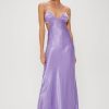 Women Third Form Wedding Guest | Third Form Crush Bias Tri Midi Dress-Violet