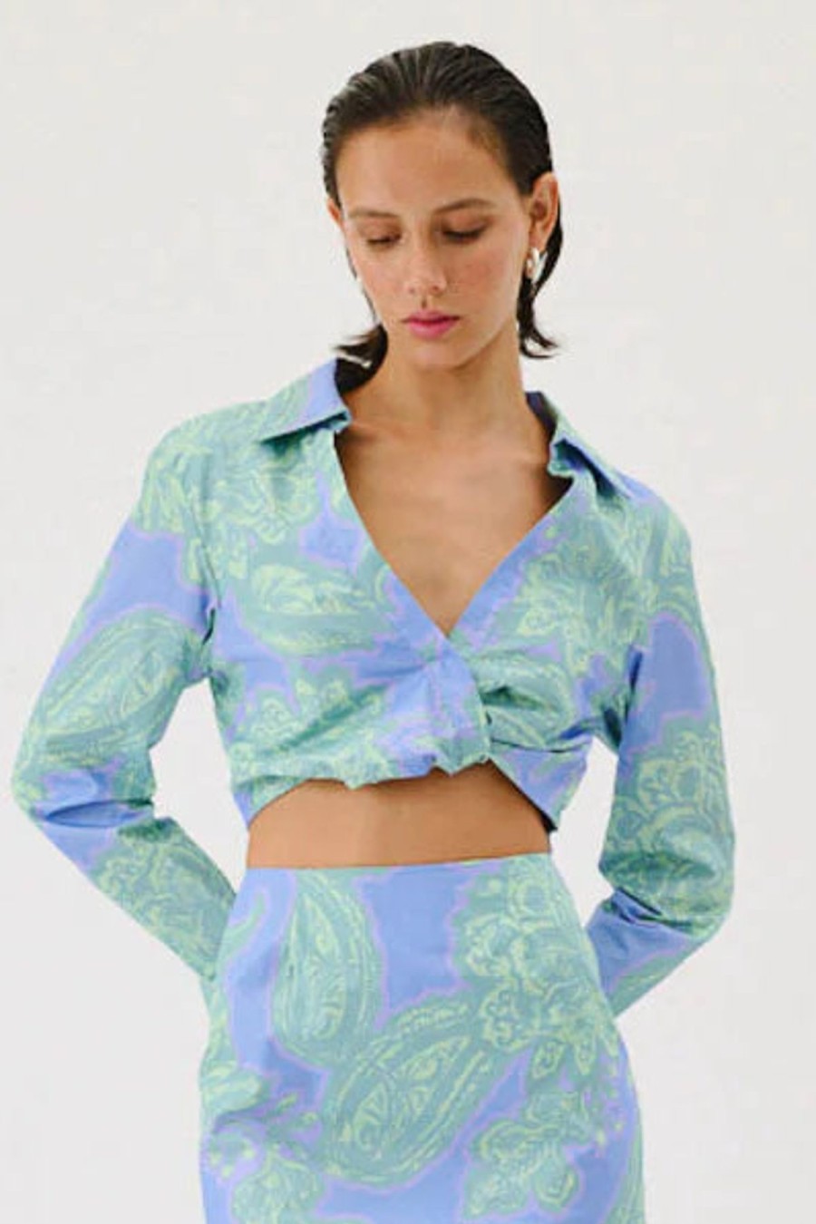 Women Suboo Sets | Suboo Jade Wrap Shirt-Multi